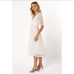 Petal and pup camellia midi dress